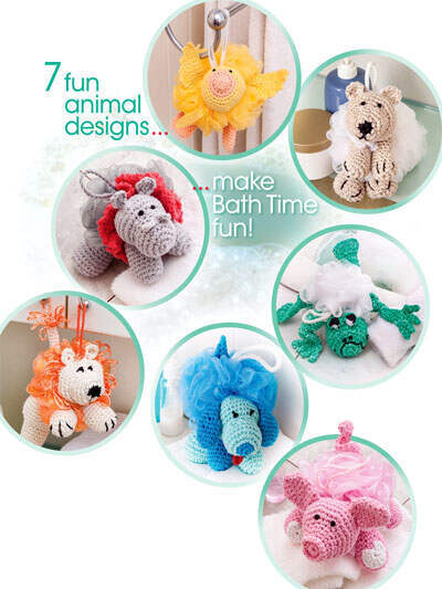 NEW!!! BATH TIME FUN 7 CUTE SCRUBBIES SUPER CUTE!!!