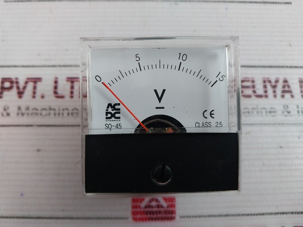 Acdc Dynamics SQ45 50x50 Voltmeter 0 – 15 V