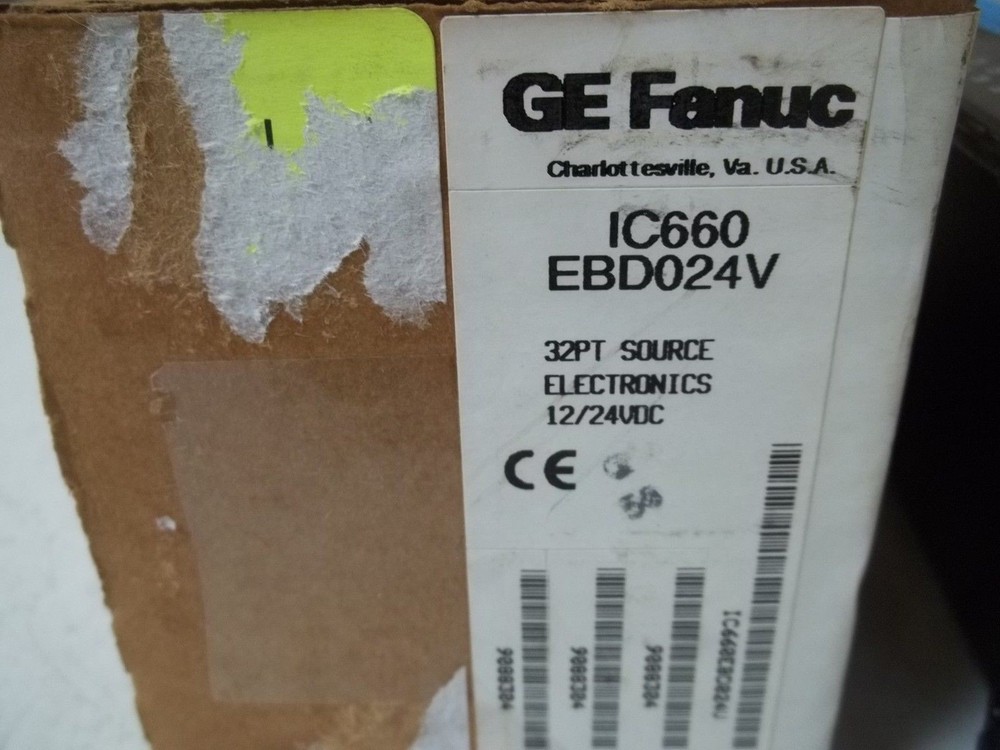 GE FANUC IC660EBD024V 32PT SOURCE ELECTRONICS 12/24VDC NSMP