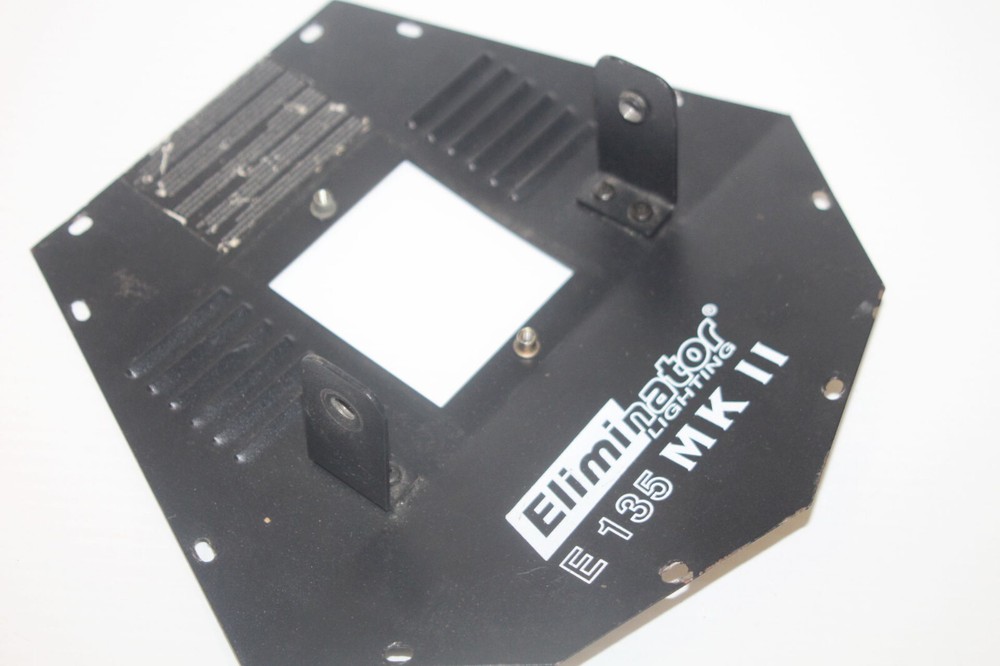 Top Case Cover ID Plate Part - Eliminator Lighting E135 MKII Tracker Stage Light
