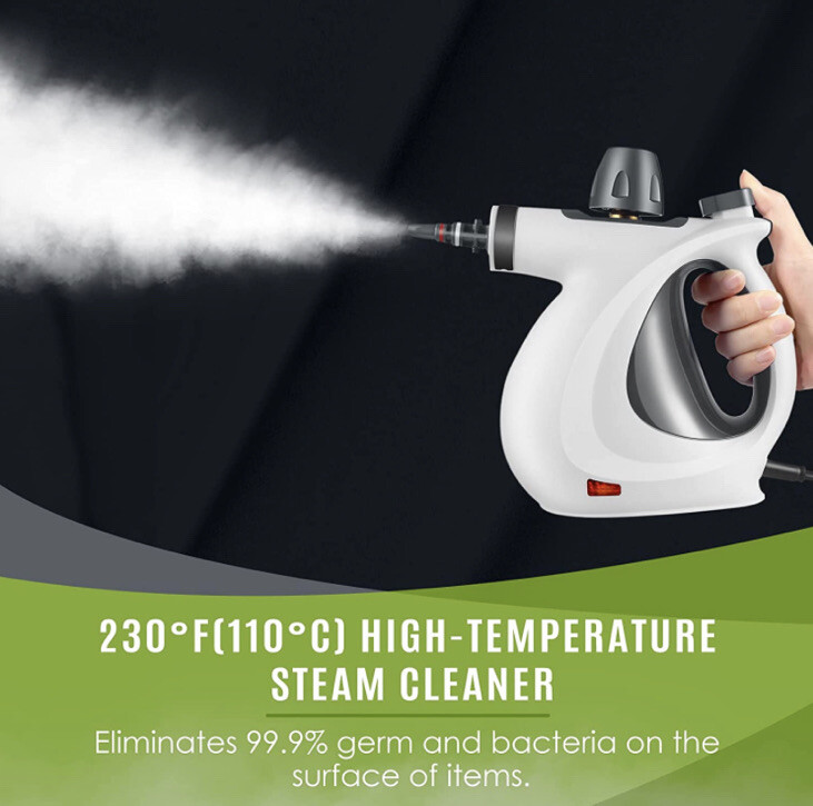 Handheld Steam Cleaner, Pressurized Steam Cleaner