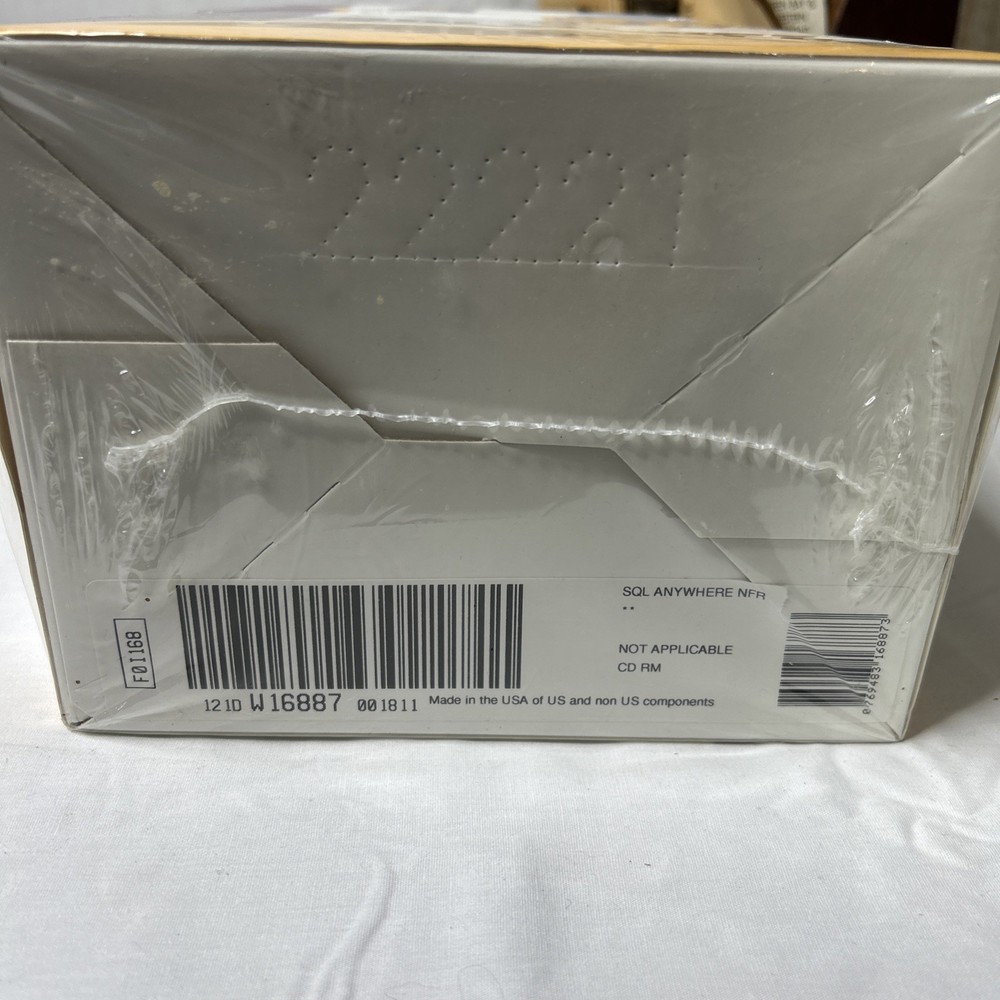 Vintage Sybase SQL Anywhere Studio Software For Windows New