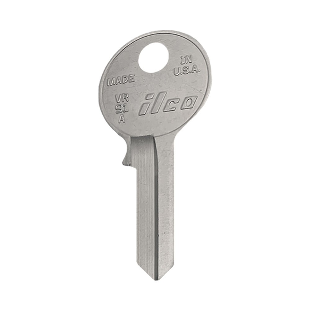 VR91A  Key Blank  Nickel