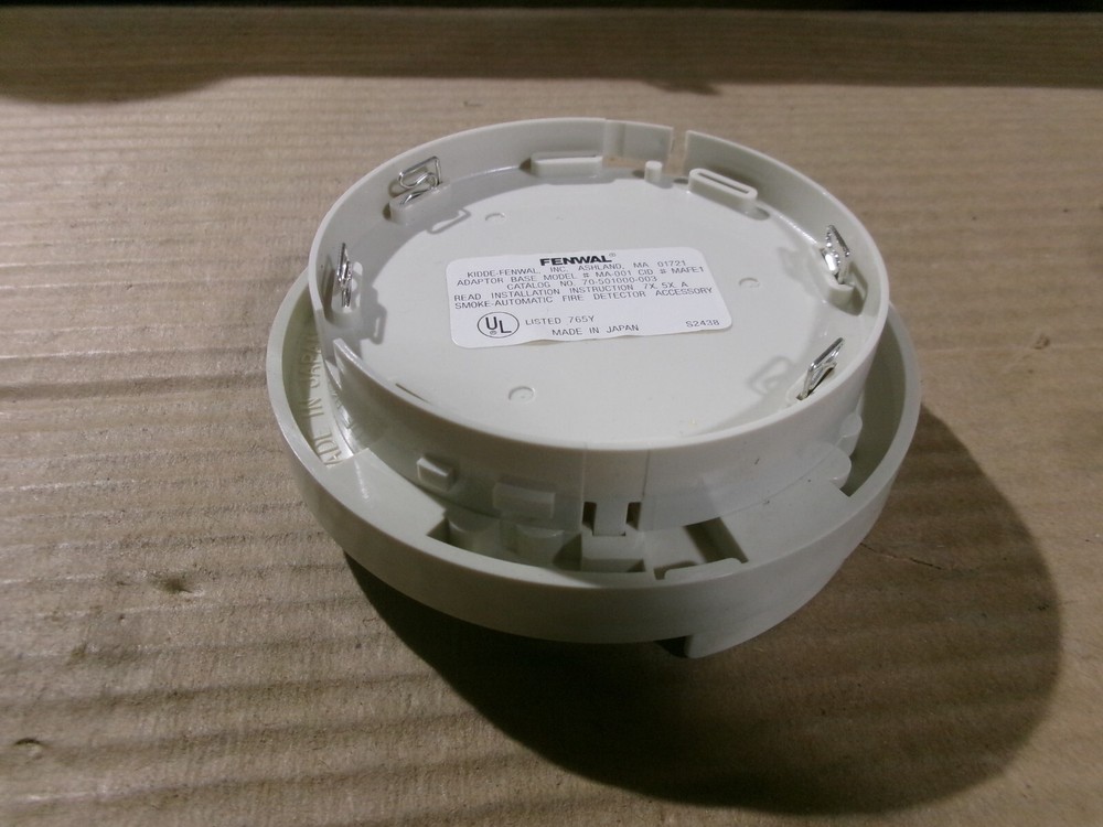New Fenwal MA-001 Adapter Base