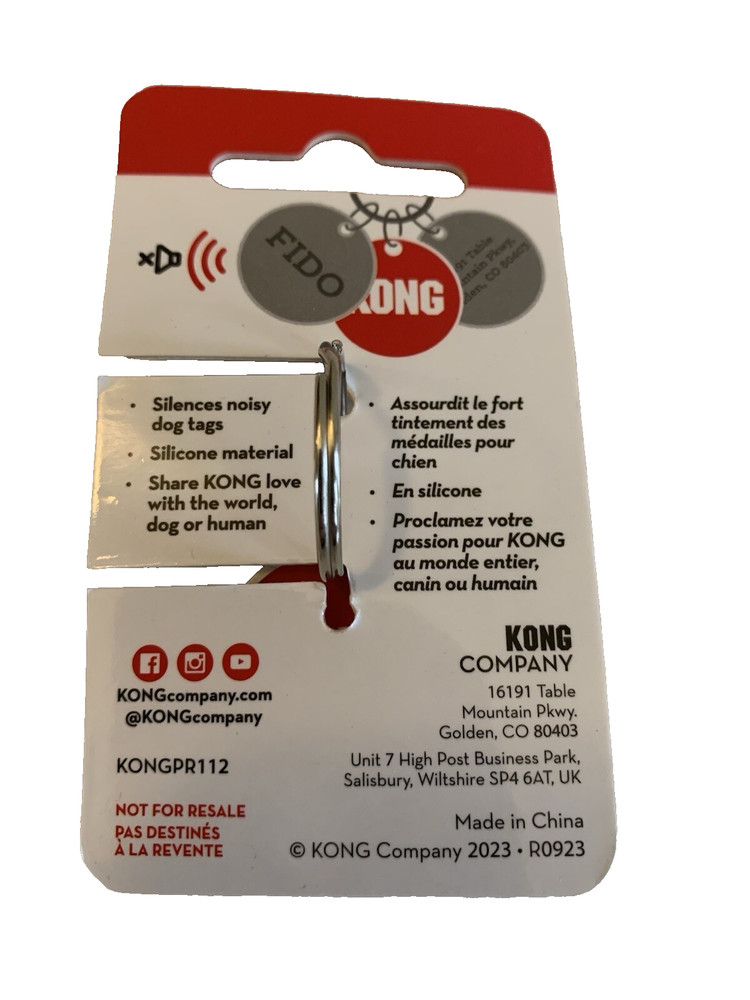 (20 ) KONG Dog Tag Silencer