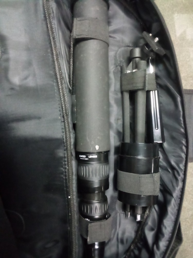 Redhead spotting scope