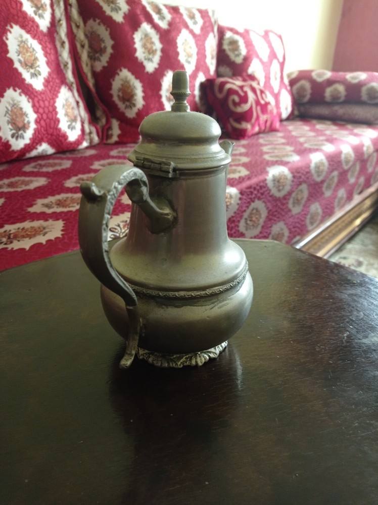 Antique silver teapot