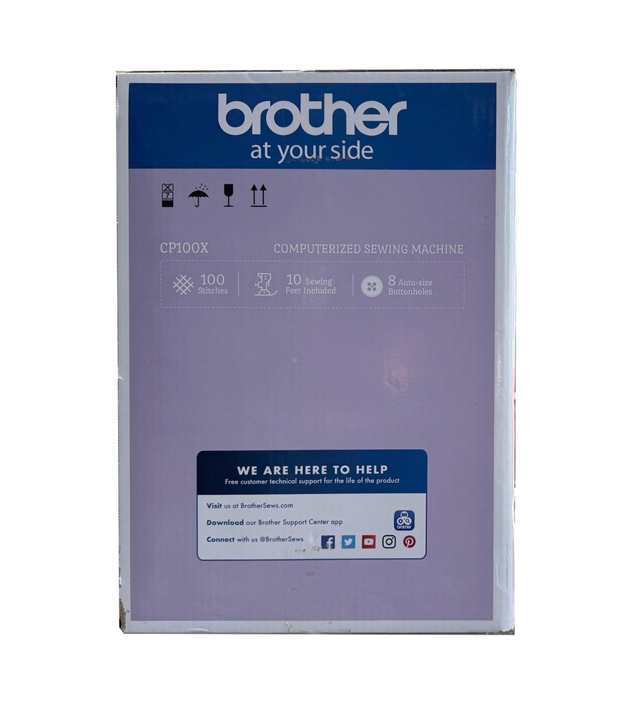 Brother CP100X Computerized Sewing and Quilting Machine, White NEW in box