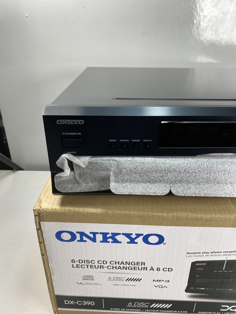 Onkyo DX-C390 6 Disc CD Player - Black