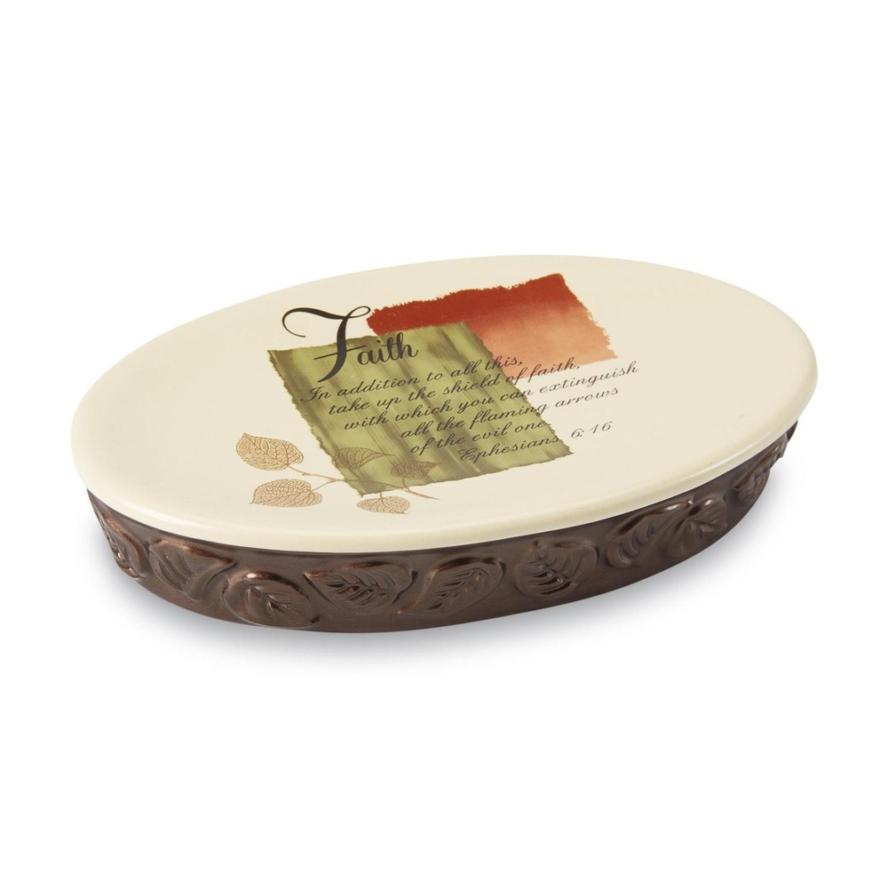 Essential Home Nature's Wisdom "Faith" Soap Dish