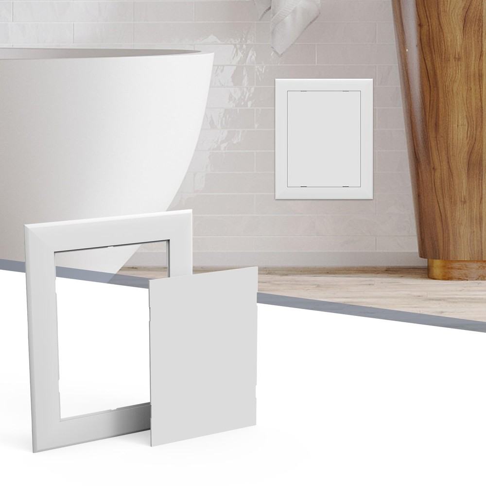 Self Adhesive Access Panel for Drywall, 8" x 12" Plumbing Access Panel, Heavy...