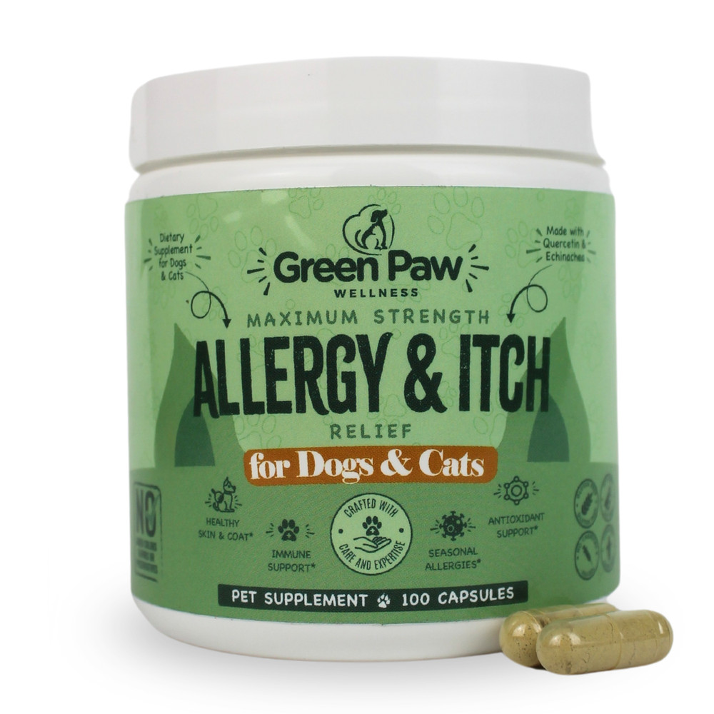Allergy & Itch Relief for Pets | 100 Capsules