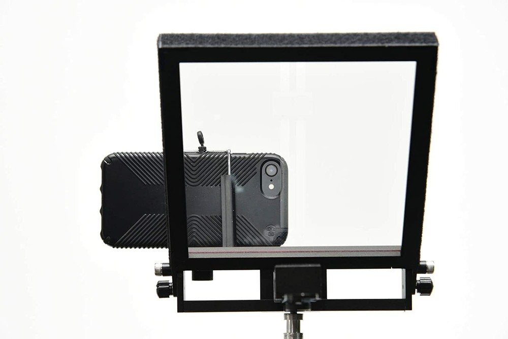 Smartphone iPhone Mini Video Camera Tripod Teleprompter Glide Gear TMP 50 10"