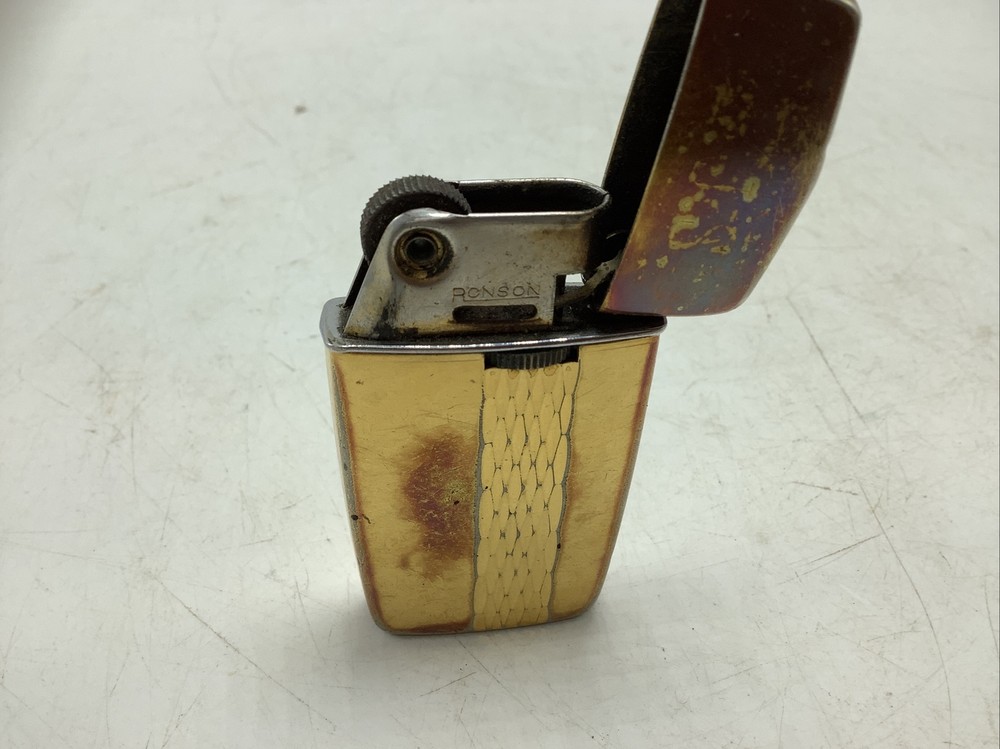 Vintage Ronson Varaflame Lighter West Germany Adjustable Flame