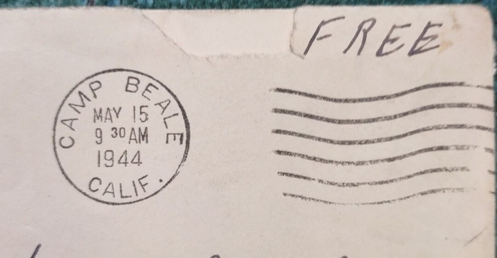 WWII Letter May 1944 - Guarding Prisoners