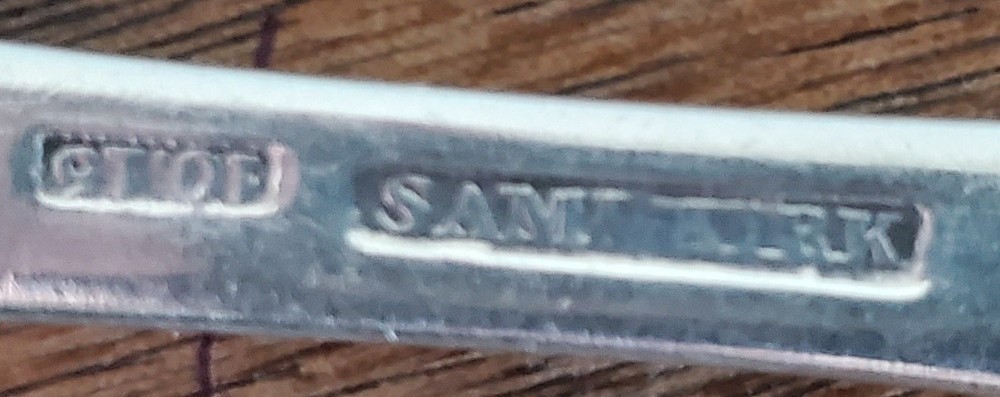 Samuel Kirk Silver Cheese Spreader