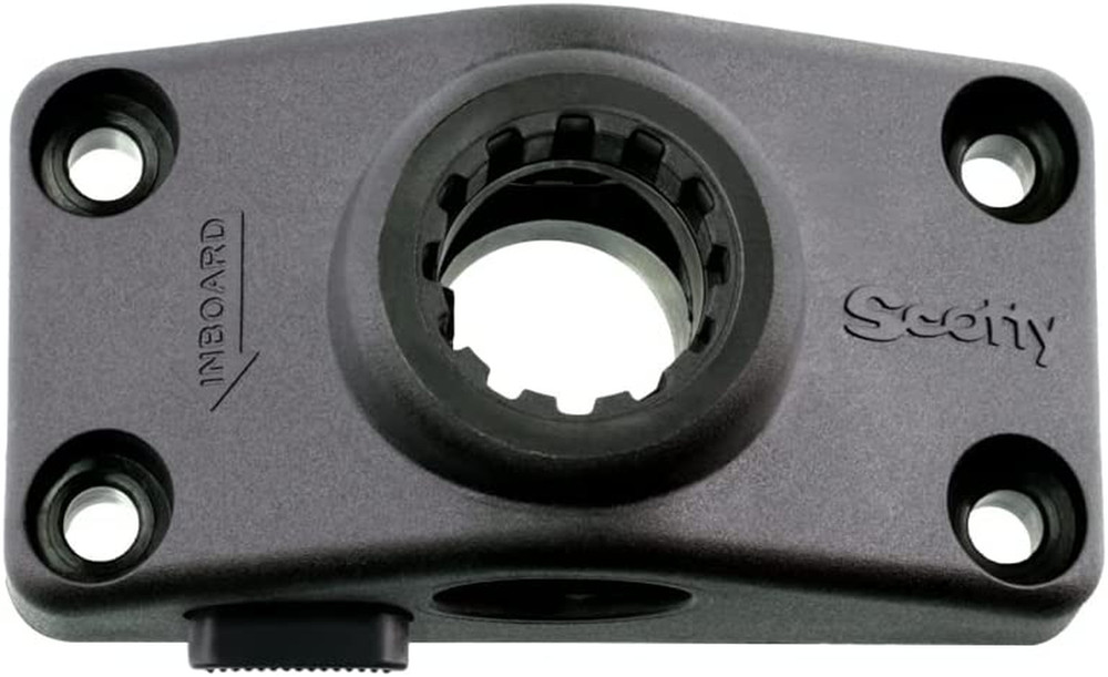 Scotty #241L-BK Locking Side Deck Mounting Bracket