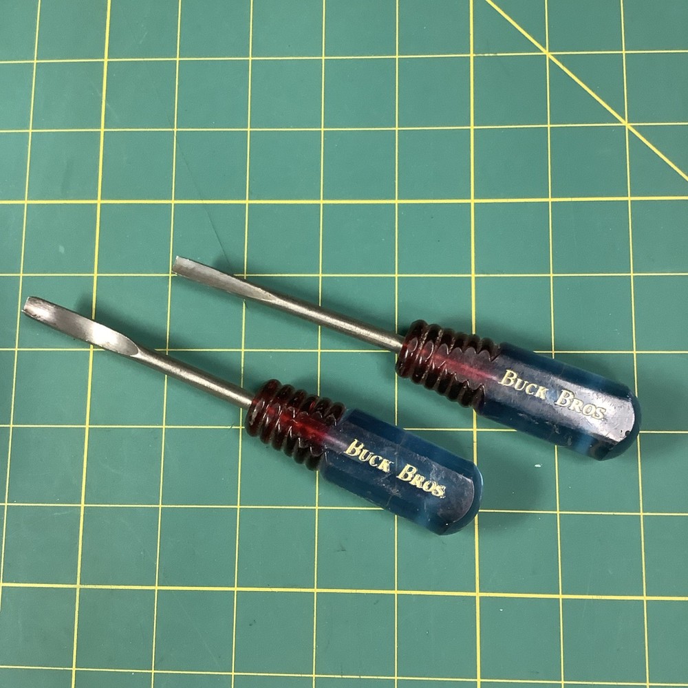 2 Buck Bros Carving Chisels