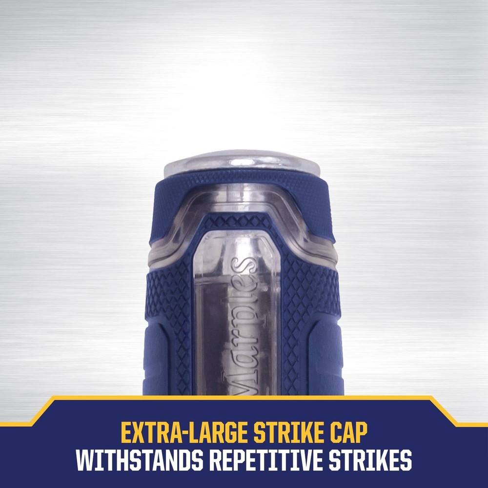 IRWIN Marples Wood Chisel Set, 4-Pack, Extra-Long Strike Cap, Durable