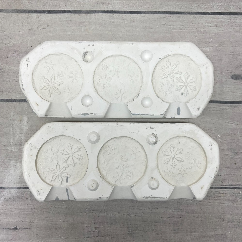 Dona’s Molds Ceramic Casting Mold Snowflake Impression #D-1808