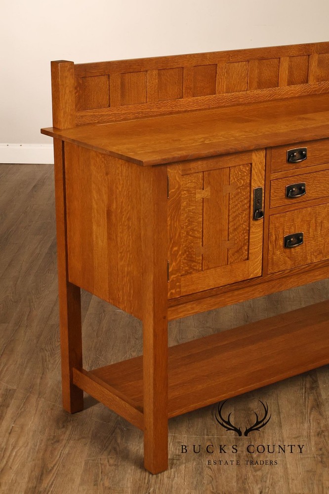 Stickley Mission Collection Oak Sideboard
