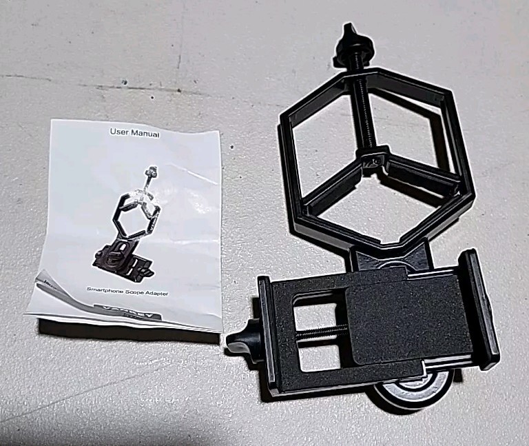 VANKEY Smartphone Scope Adapter - Black - New/Open Box