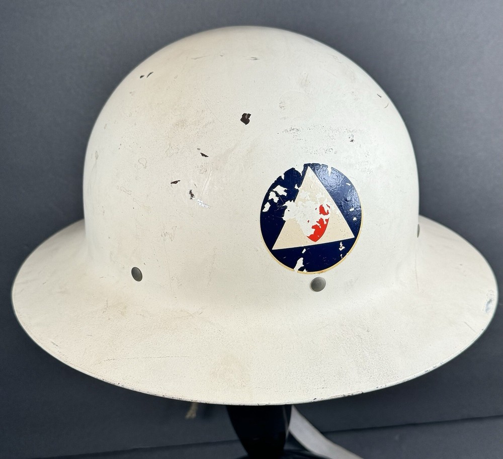 WWII Civil Defense Helmet