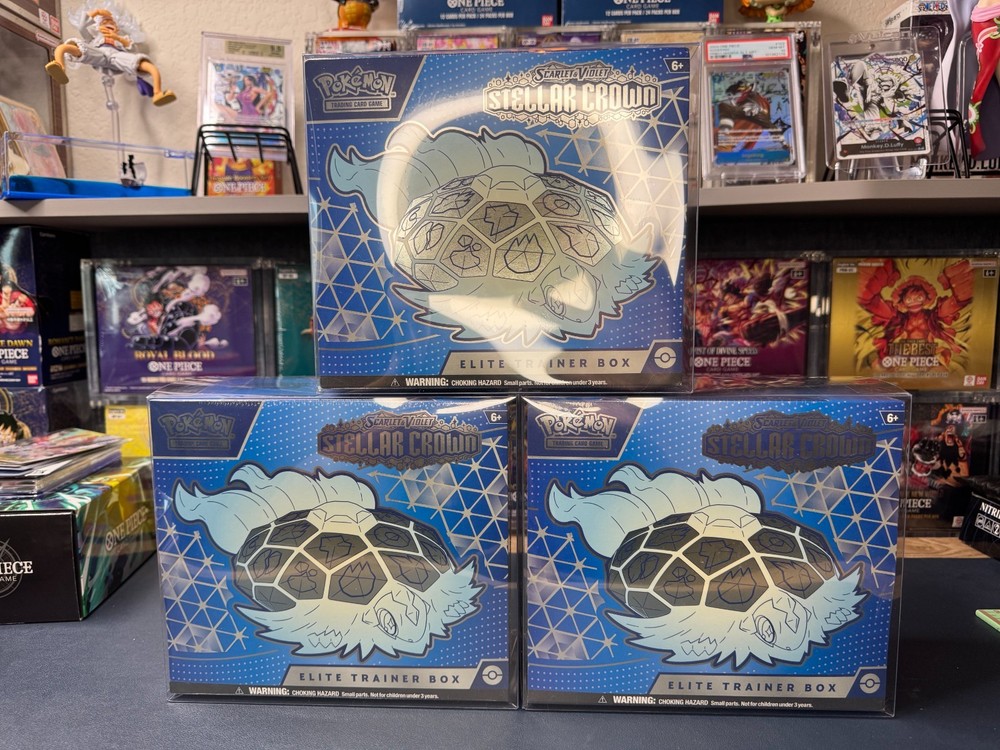 Premium Durable Clear Plastic Display Protector Case for Pokémon （ETB）