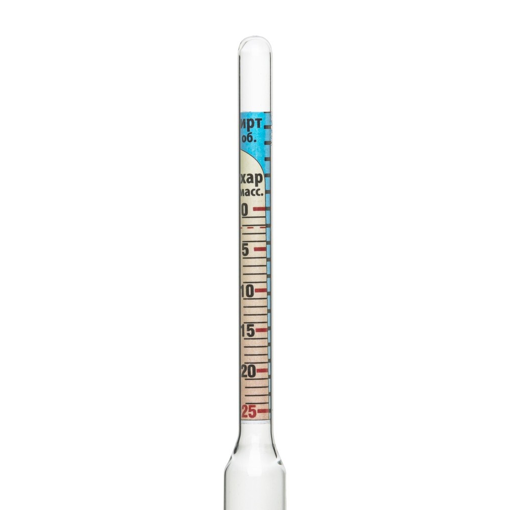 0-25% SUGAR 0-12% ALCOHOL SUGAR METER VINOMETER WINE VINE BEER MASH PROOF TESTER