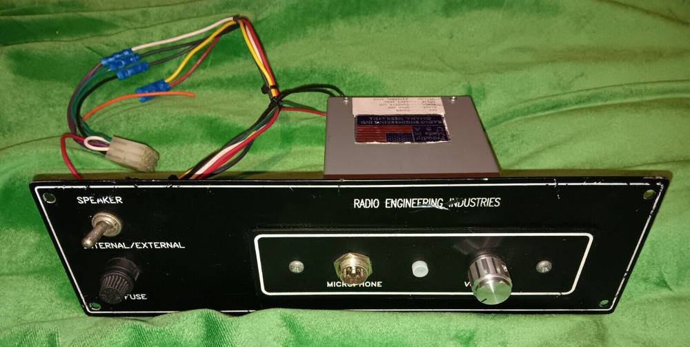 Radio Engineering Ind Inc Single Channel Unit Model : 760211 PA System .