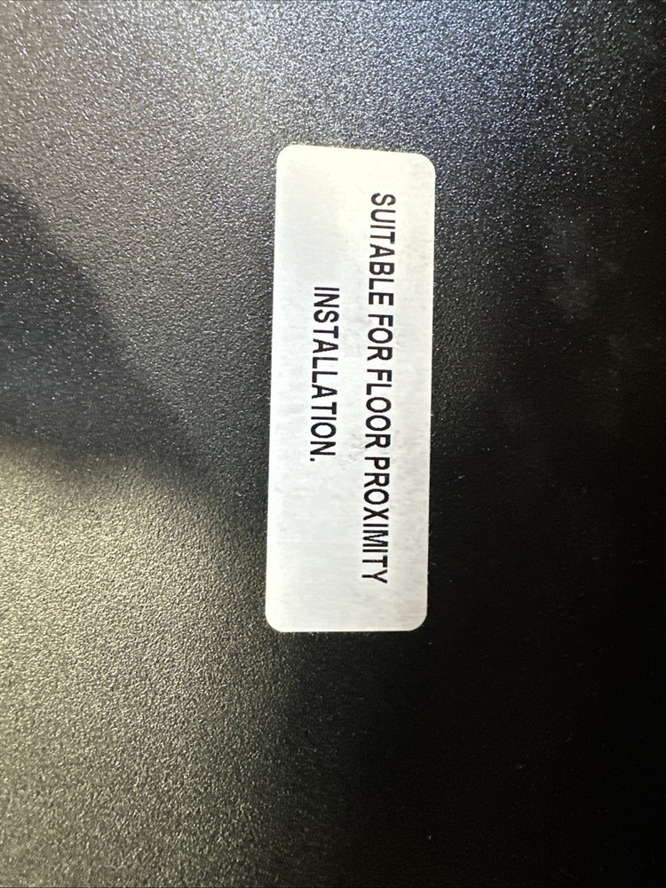 🔴GLO BRITE EG100-1-B BLACK 100’ EXIT SIGN SINGLE SIDED‼️