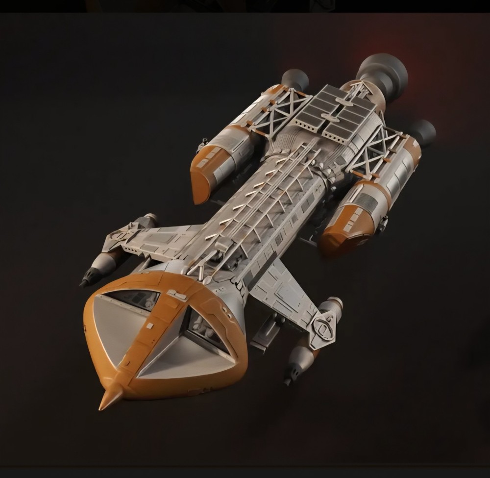 Space 1999 Hawk Interceptor 1/32 Display Model Kit 23" Custom 3d Design Huge