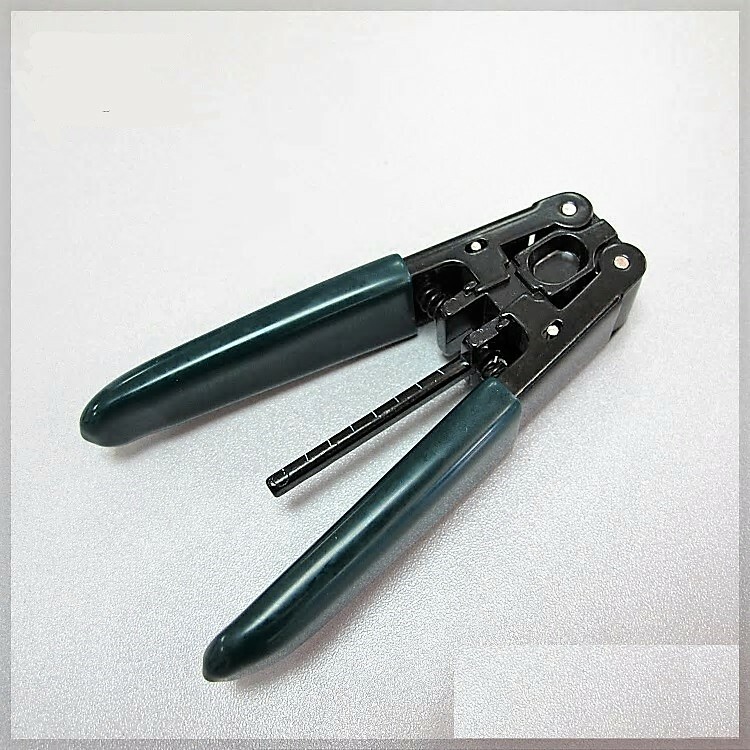 Optical fiber wire cutter and sheath stripper