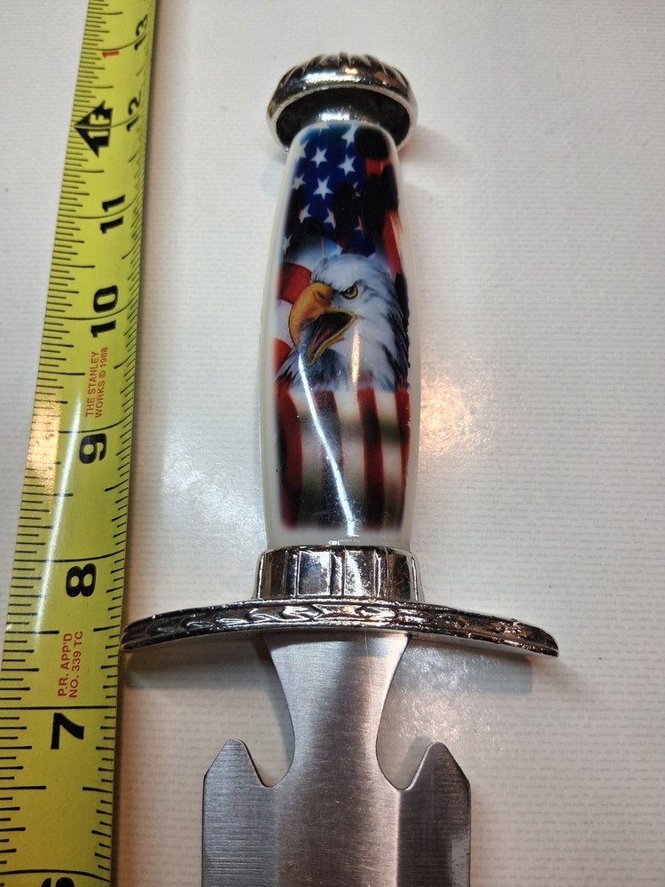 Bald Eagle decorative dagger with sheath