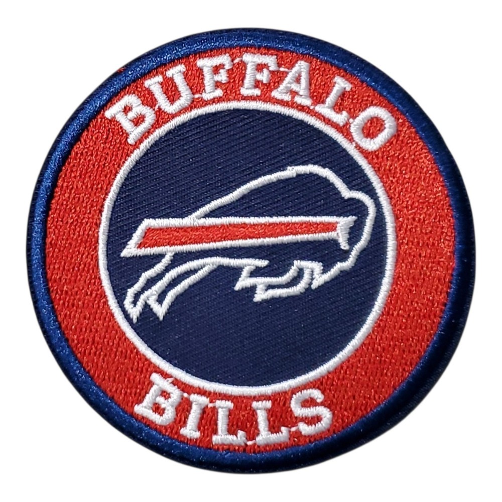 Buffalo Bills Vintage Style embroidered iron on  Patch. 3"x3"