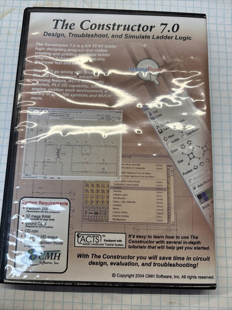 The Constructor 7.0 Ladder Logic Design & Simulation