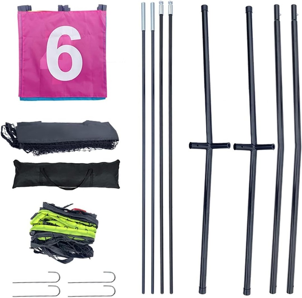 Disc Golf Net Portable Disc Training Net,9 Target Multifunctional Practice Net..