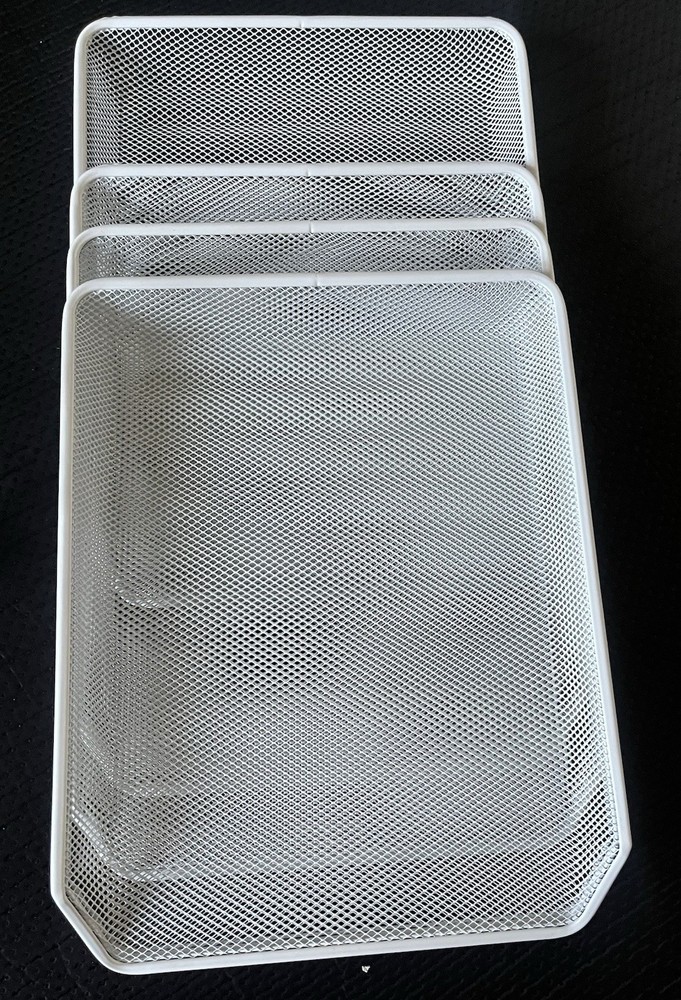 Mind Reader 5-Tier Paper Tray Organizer Vertical Desktop File Storage Rack