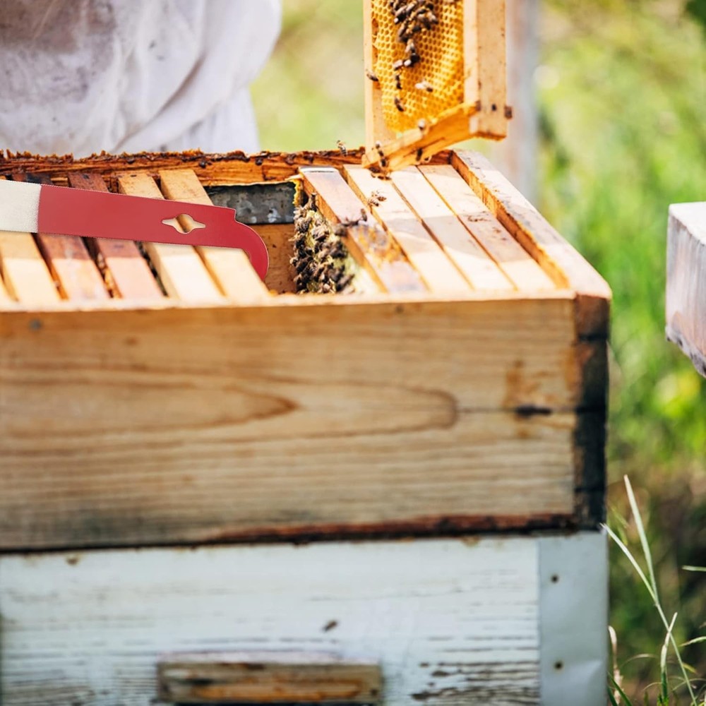 Lightweight Multi-Function Bee Hive Frame Lifter and Scraper - 10.5 Inches