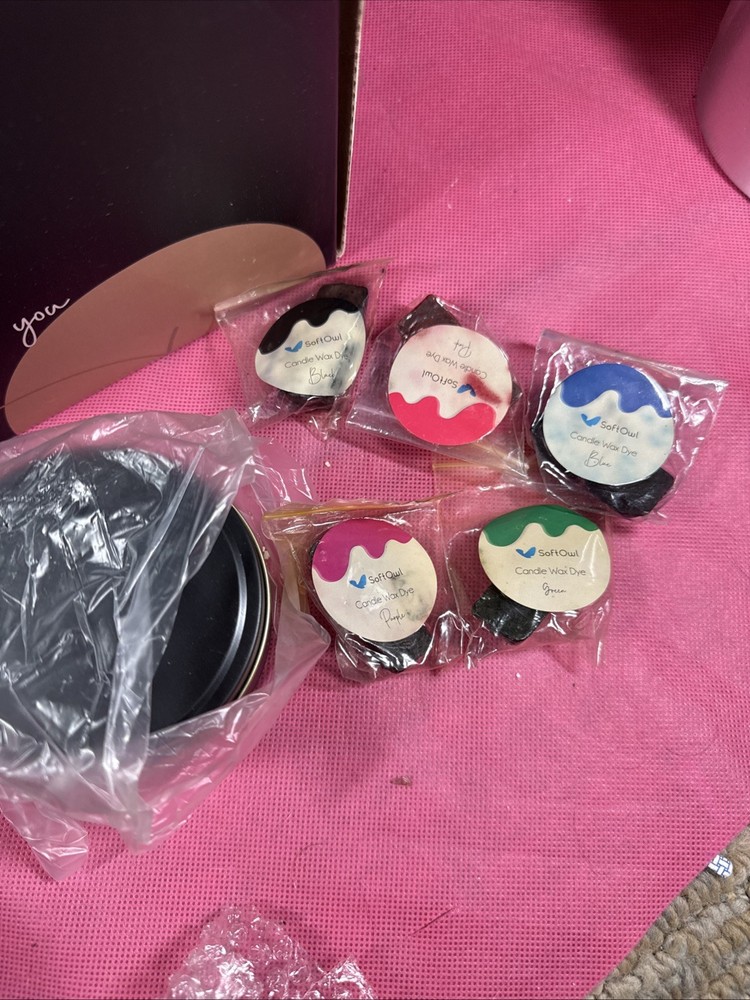 Soft Owl Candle Making Kit Black Edition A5
