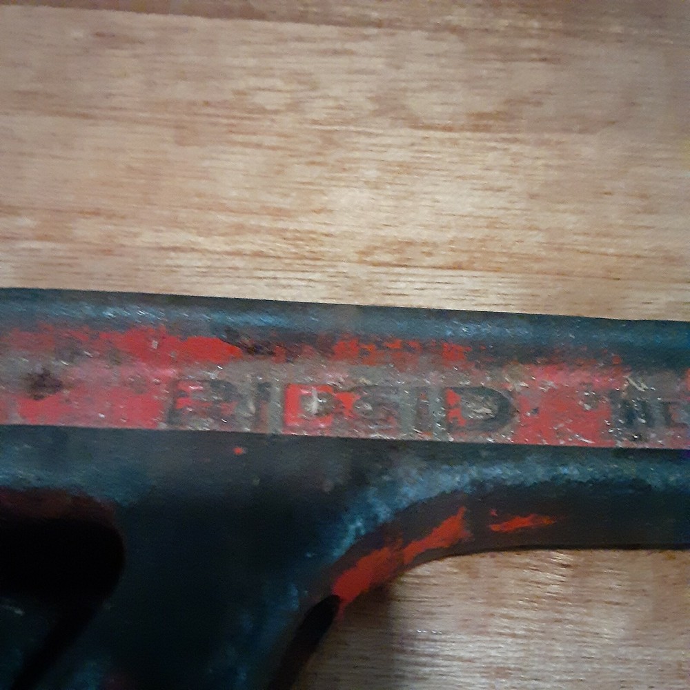 RIDGID E14, OFFSET ANGLE PIPE WRENCH ELYRIA, OHIO U.S.A.