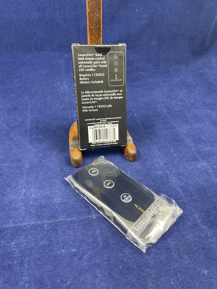 LuxuryLite Hand Held Remote Control for LED Candle Two Pack
