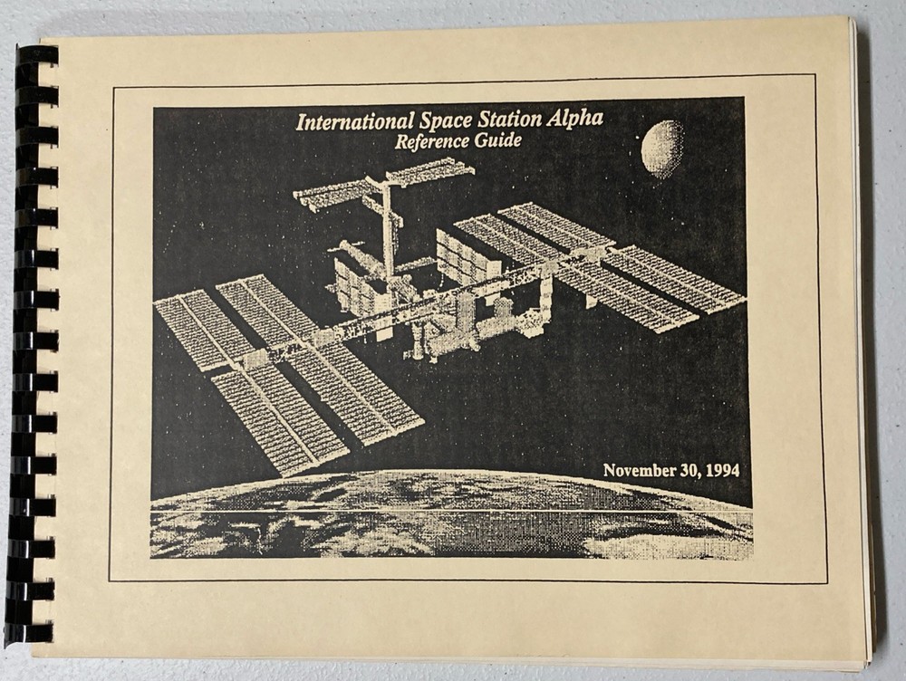 Reference Guide International Space Station Alpha 1994 NASA Reference Guide