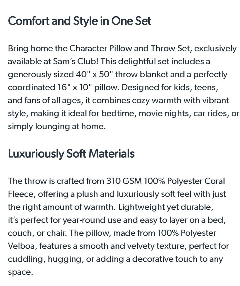Strawberry Shortcake Pillow And Throw Blanket