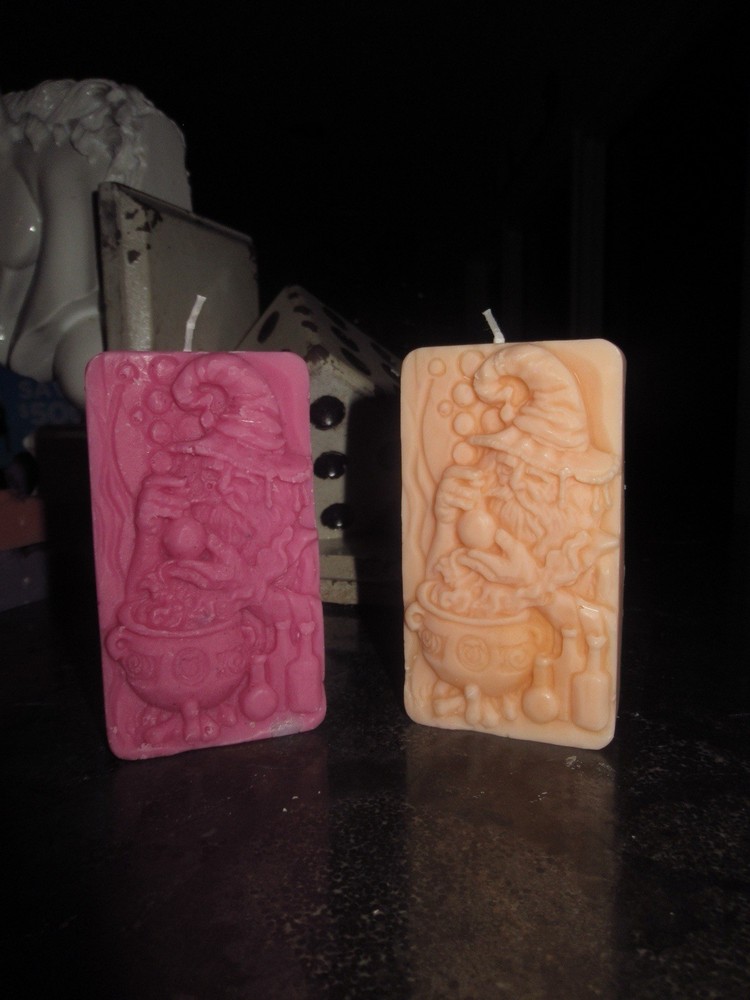 Alchemist potion Candle - Vanilla scented (Knowledge & Wisdom) New gift 2pcs