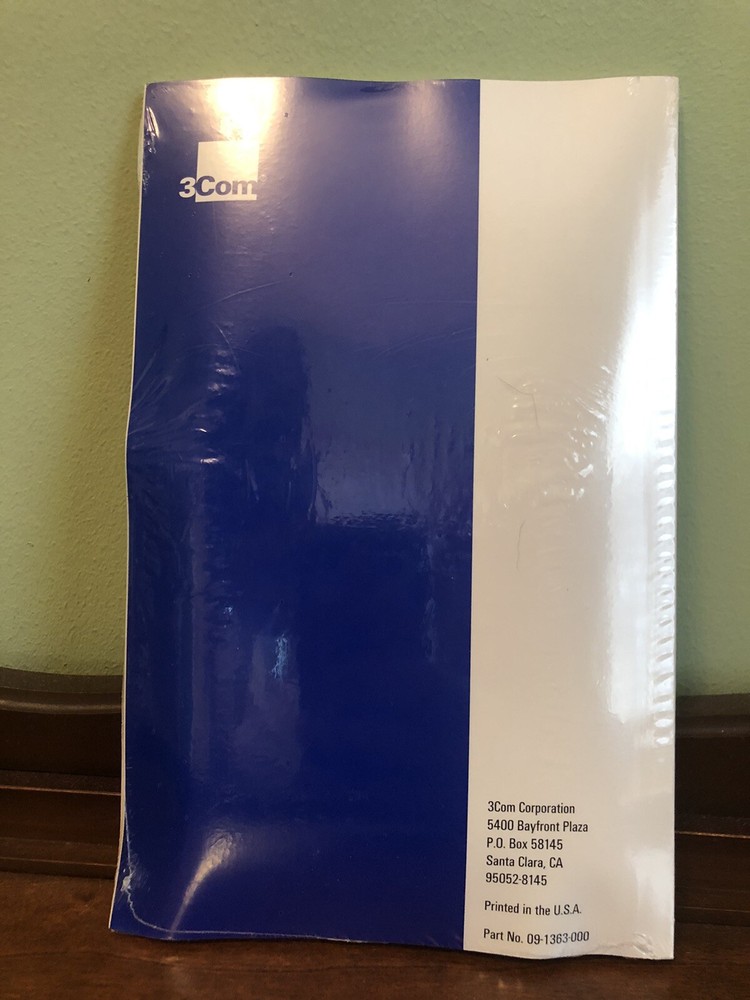 Sealed 3COM FAST ETHERLINK XL PCI 10/100BASE-TX Manual/Diskette Kit NEW