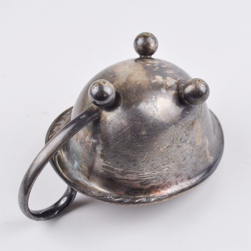 Wmf Beehive Milk Jug Silver / Silver & Covered Dish (Unstamped)