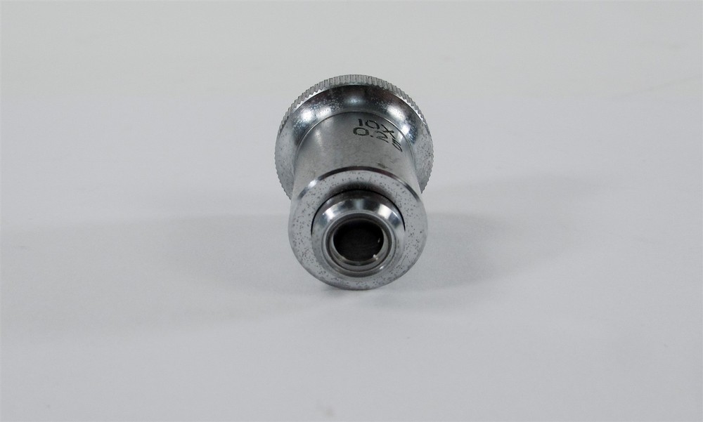 USED 10X 0.25 Microscope Objective - pulled from Olympus