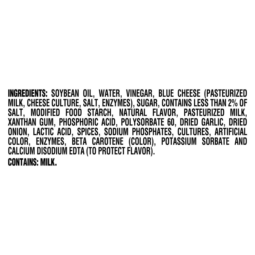 Kraft Chunky Blue Cheese Dressing (16 fl oz Bottle)