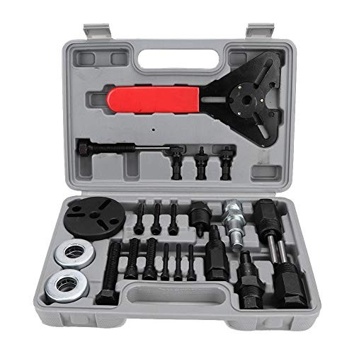 23 Pcs A/C Compressor Clutch Remover Tool Kit Hub Puller Auto Tools Clutch